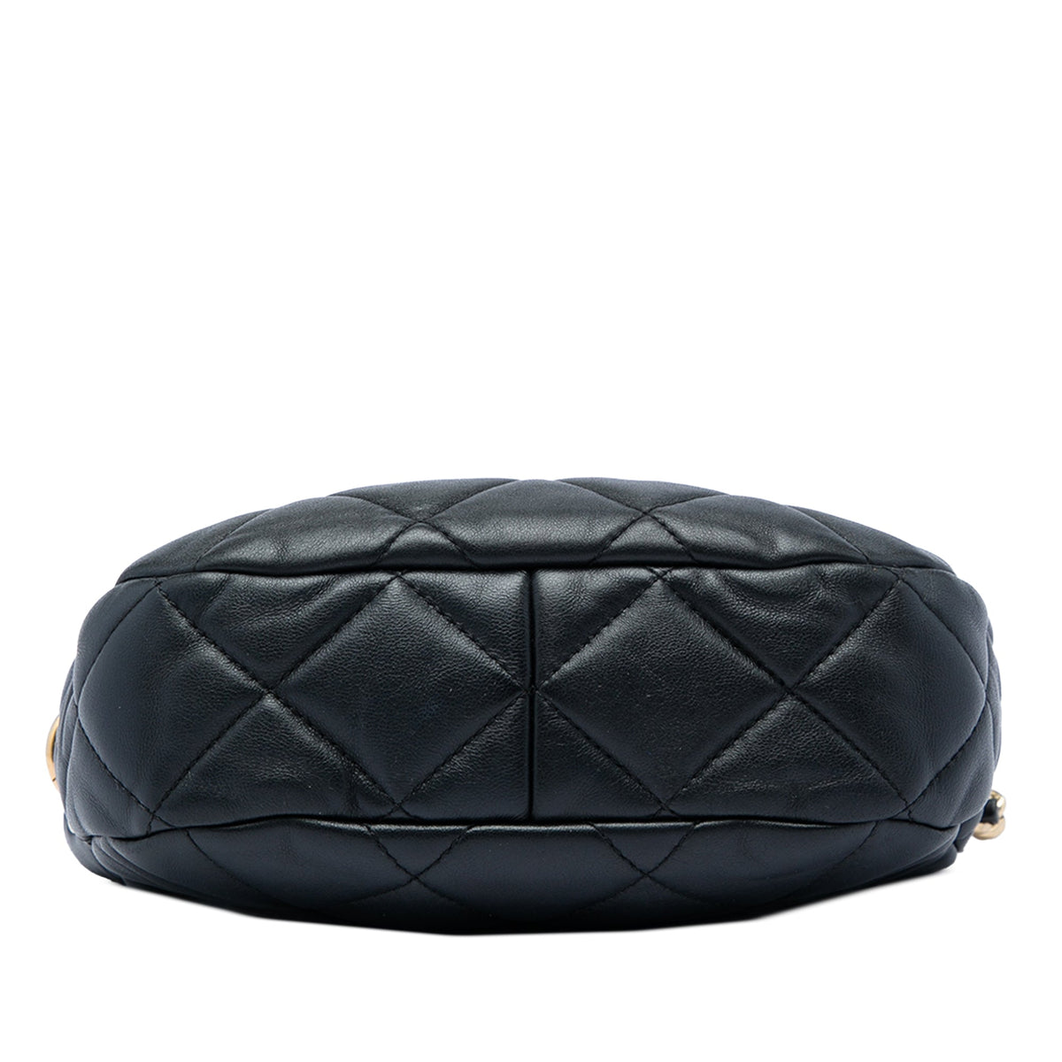 Chanel CC Quilted Lambskin Chain Hobo Bag