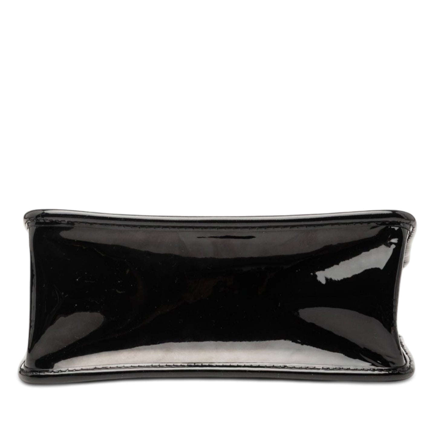Chanel Mini Quilted Patent Graphic Catch Flap