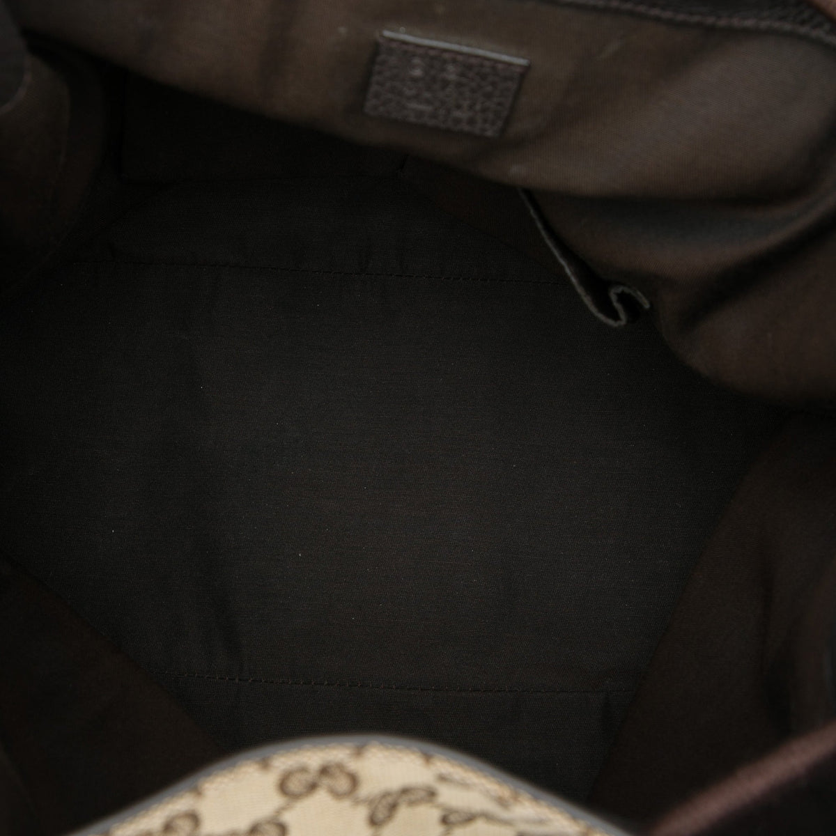 Gucci GG Canvas Drawstring Backpack