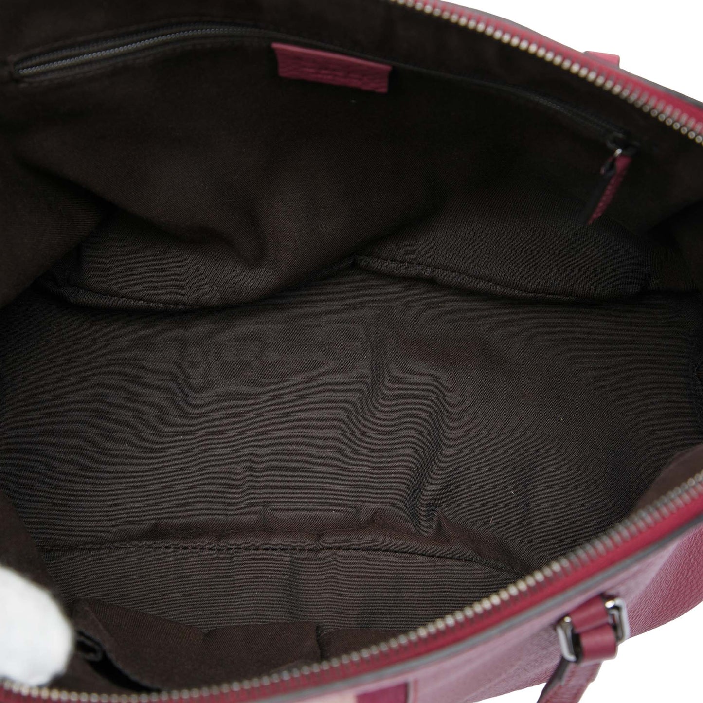 Gucci Medium Calfskin Web Dome Satchel