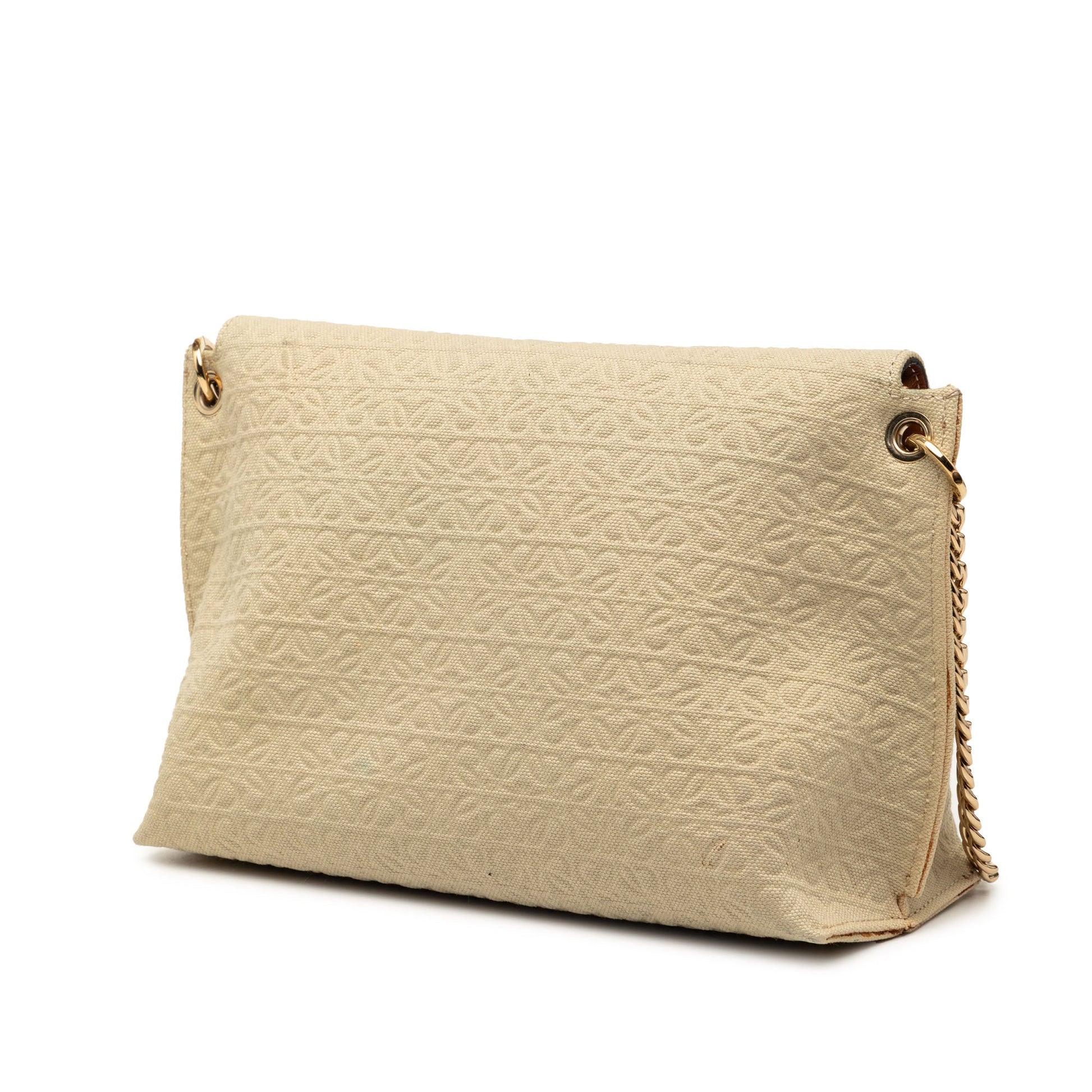 LOEWE Canvas Repeat Anagram Avenue Crossbody