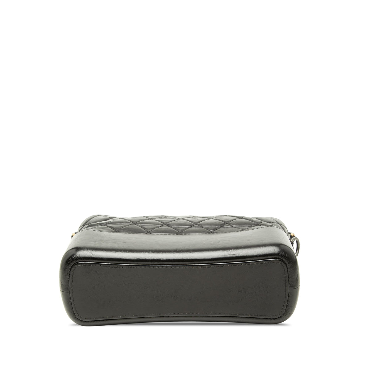 Chanel Medium Aged Calfskin Gabrielle Crossbody — Black