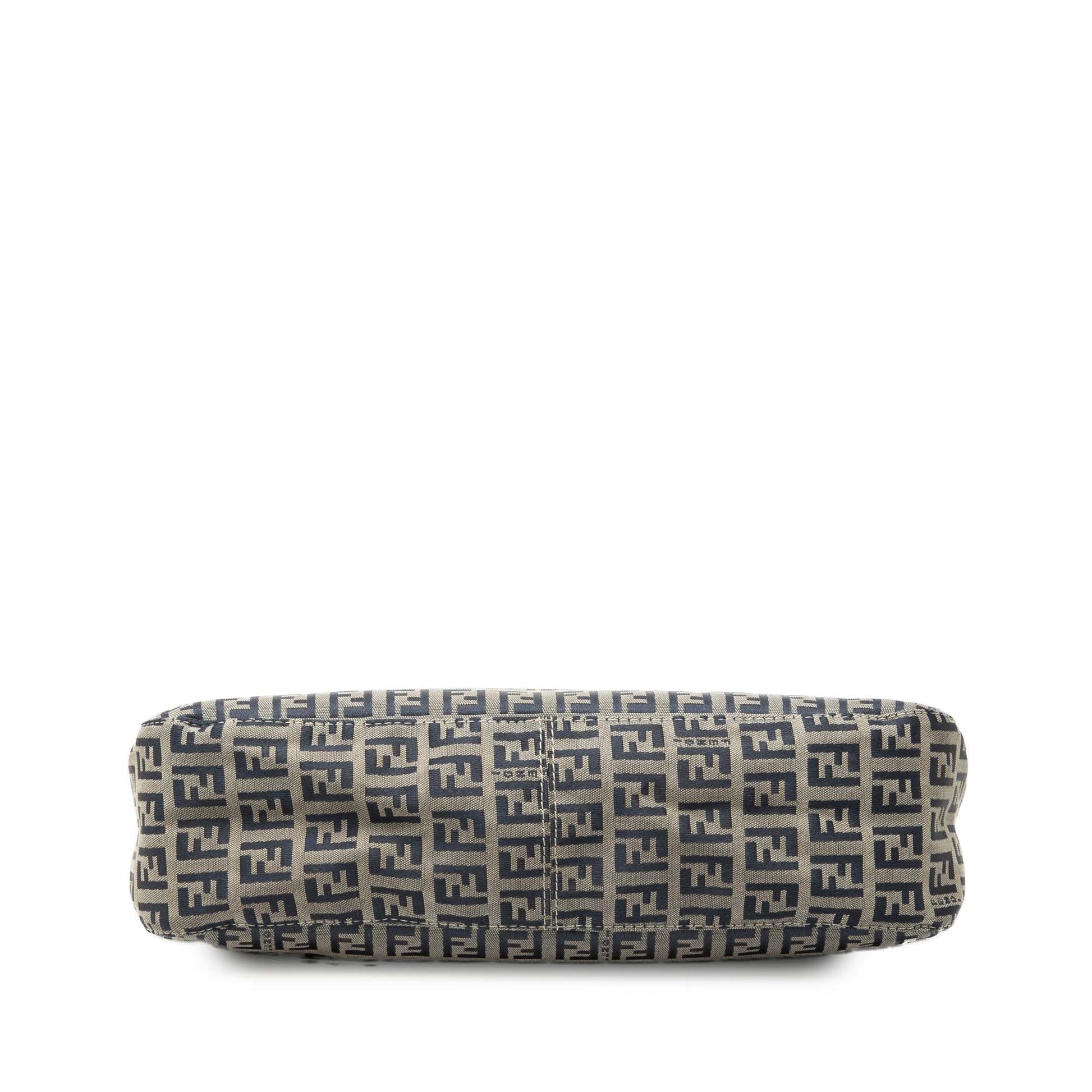 Fendi Zucchino Canvas Shoulder Bag