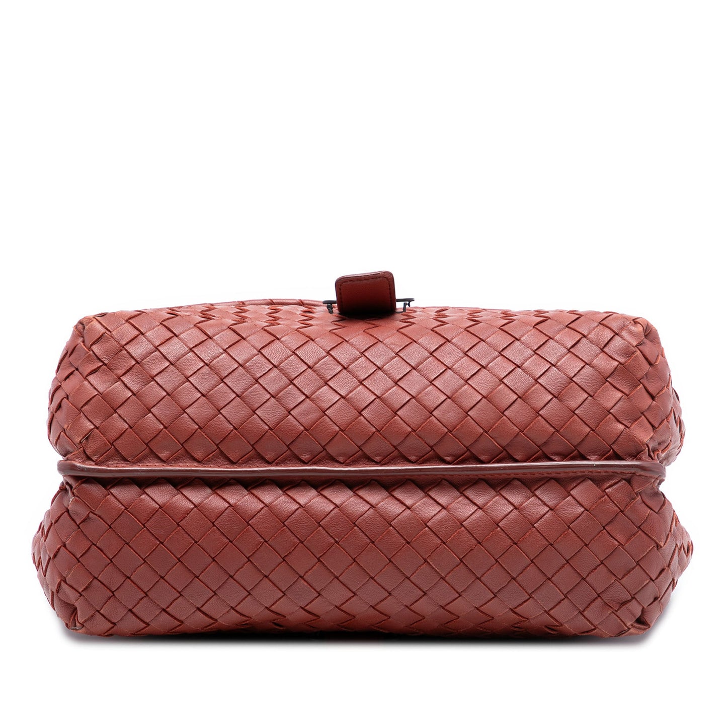 Bottega Veneta Nappa Intrecciato Double Sided Flap Messenger Bag