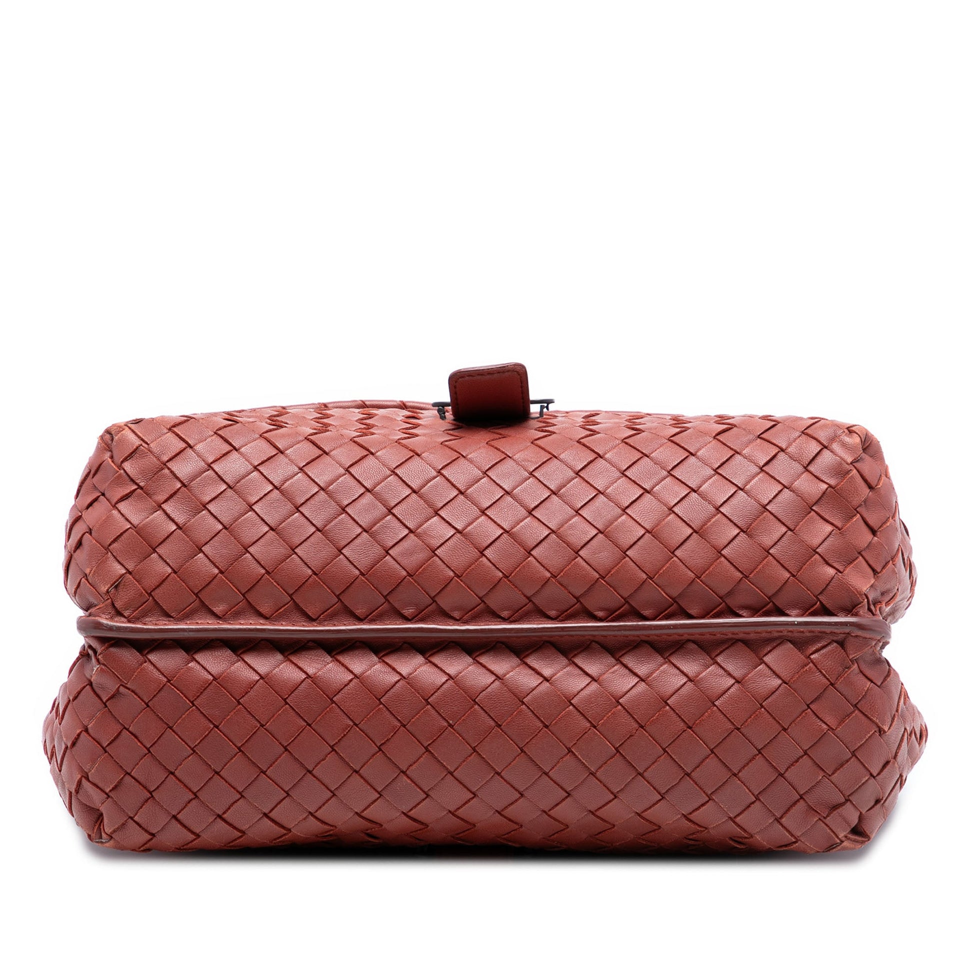 Bottega Veneta Nappa Intrecciato Double Sided Flap Messenger Bag