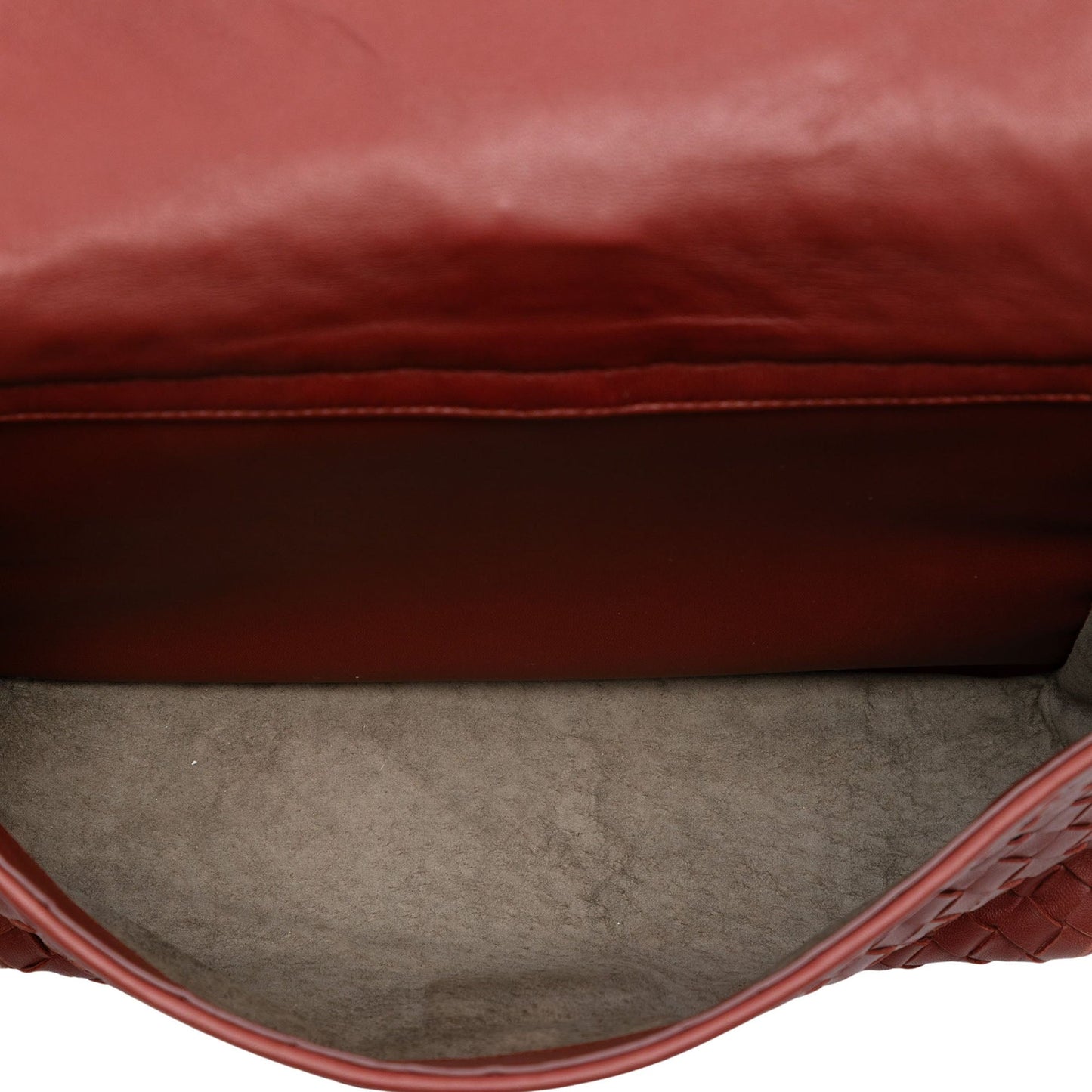 Bottega Veneta Nappa Intrecciato Double Sided Flap Messenger Bag
