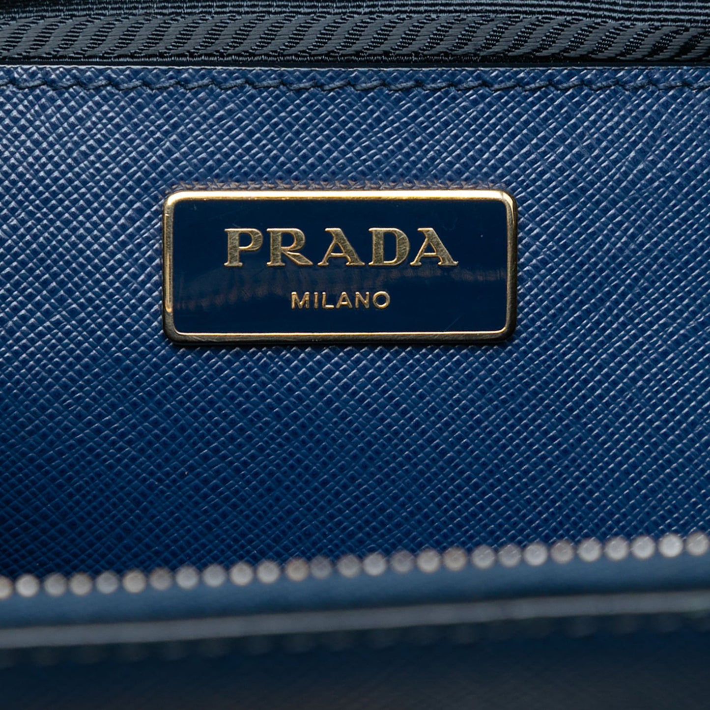 Prada Medium Saffiano Lux Galleria Double Zip Satchel