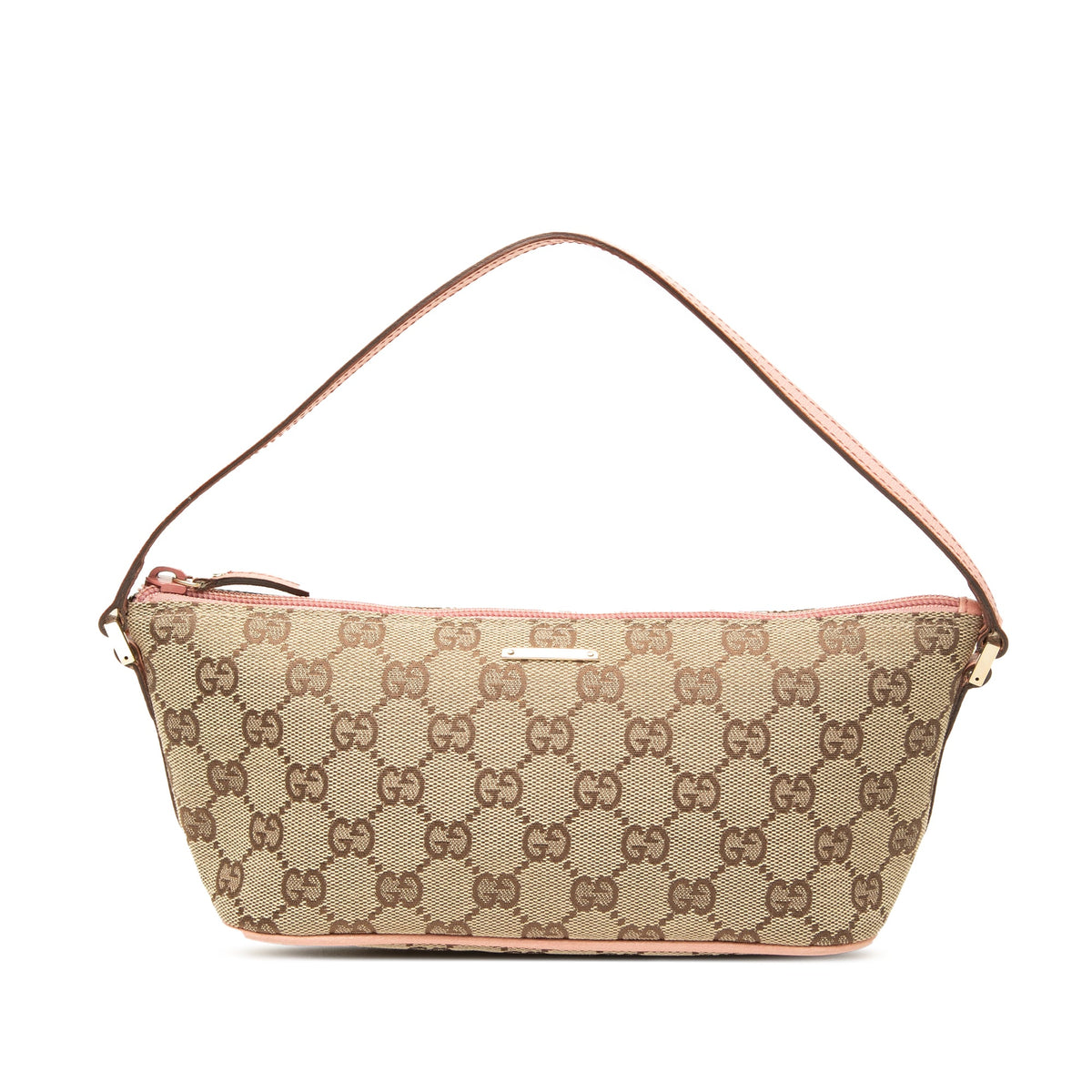 Gucci GG Canvas Boat — Beige