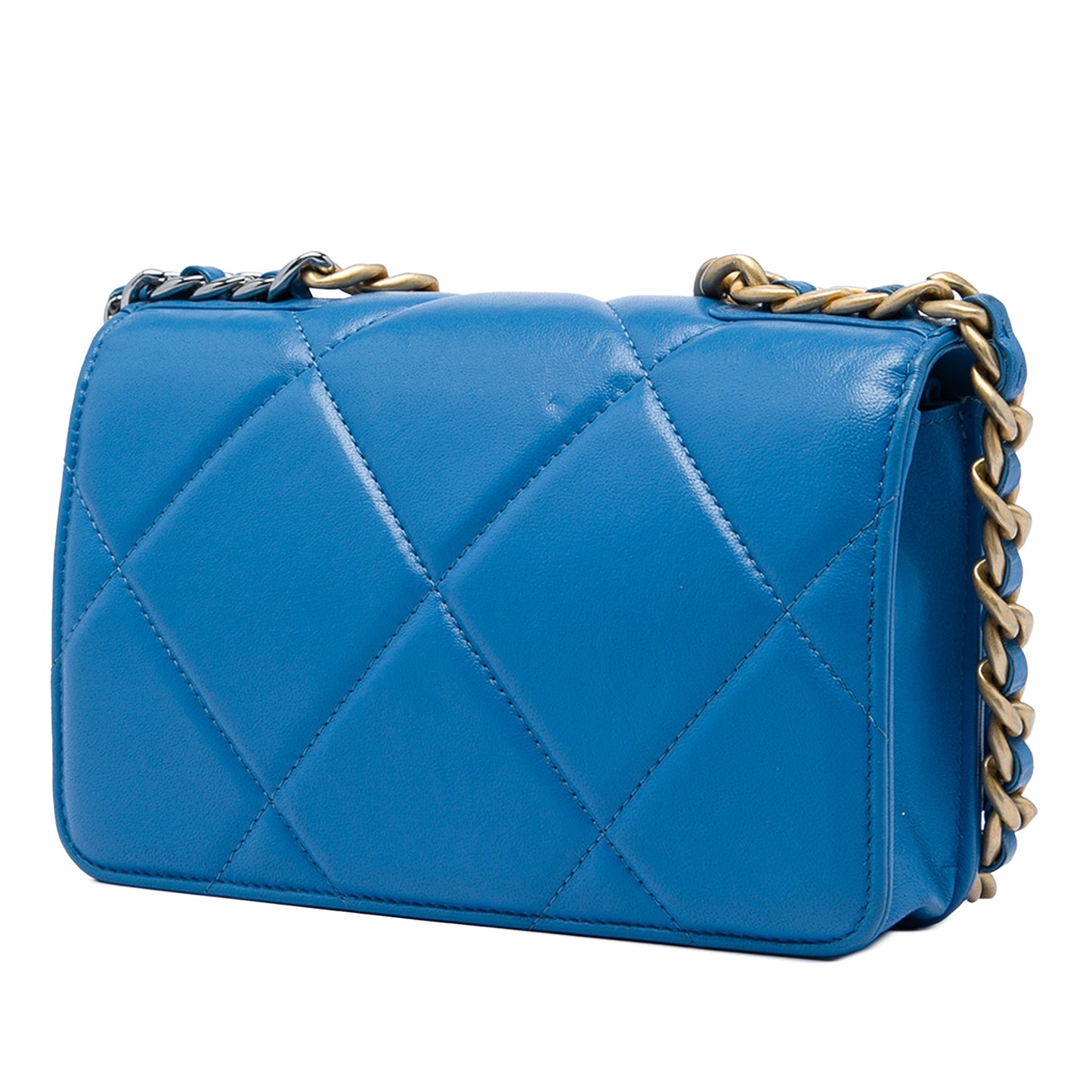 Chanel Quilted Lambskin 19 Wallet On Chain