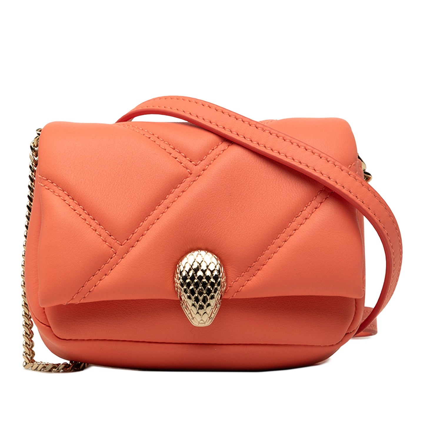 Bvlgari Micro Leather Serpenti Cabochon Crossbody