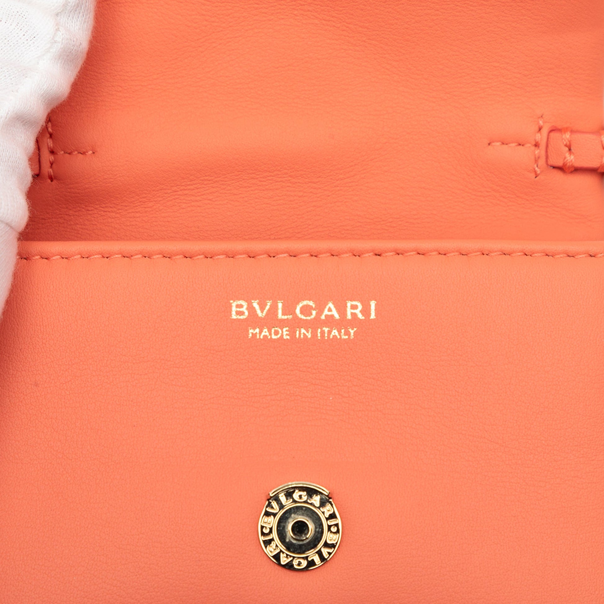 Bvlgari Micro Leather Serpenti Cabochon Crossbody