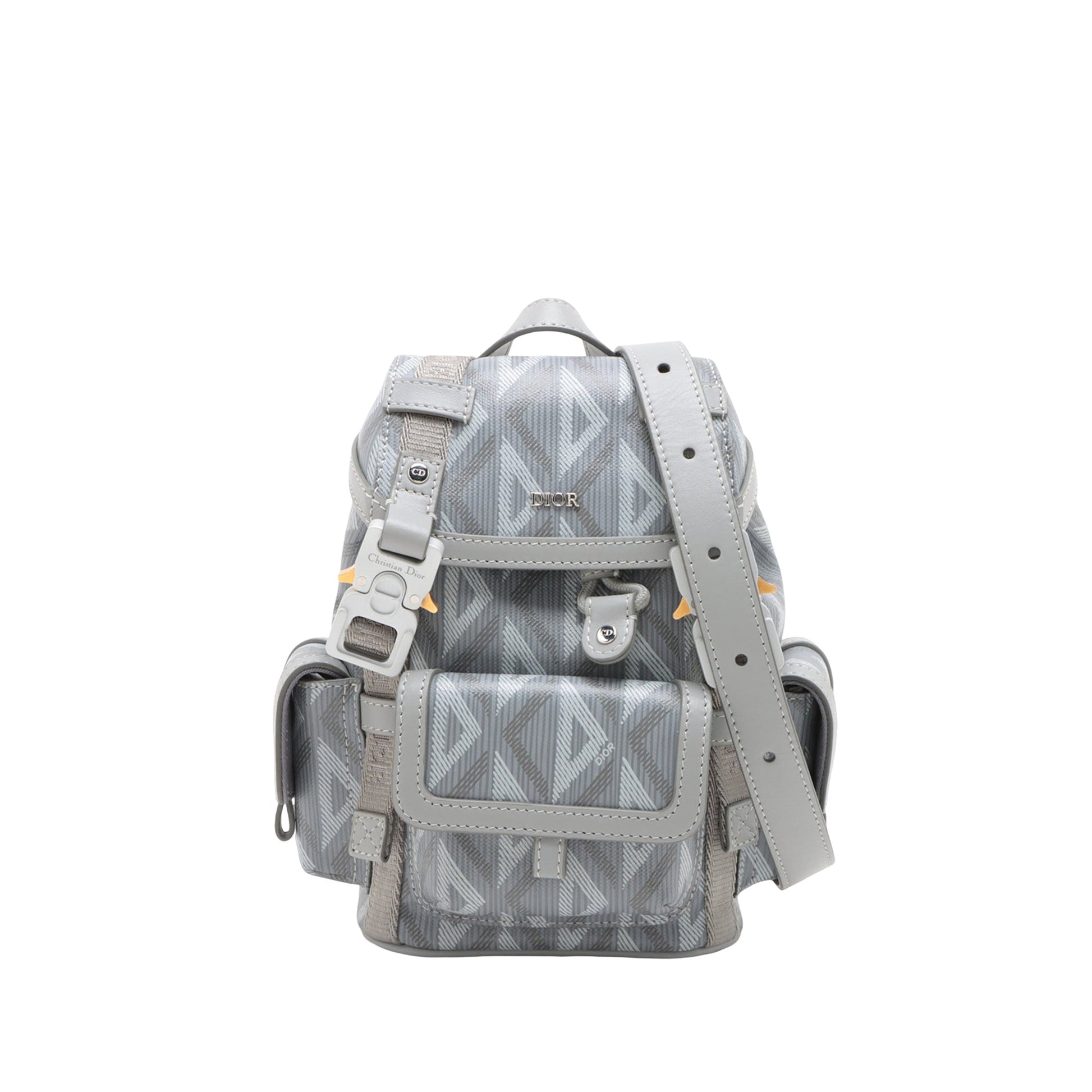 Dior Mini Coated Canvas CD Diamond Hit The Road Backpack