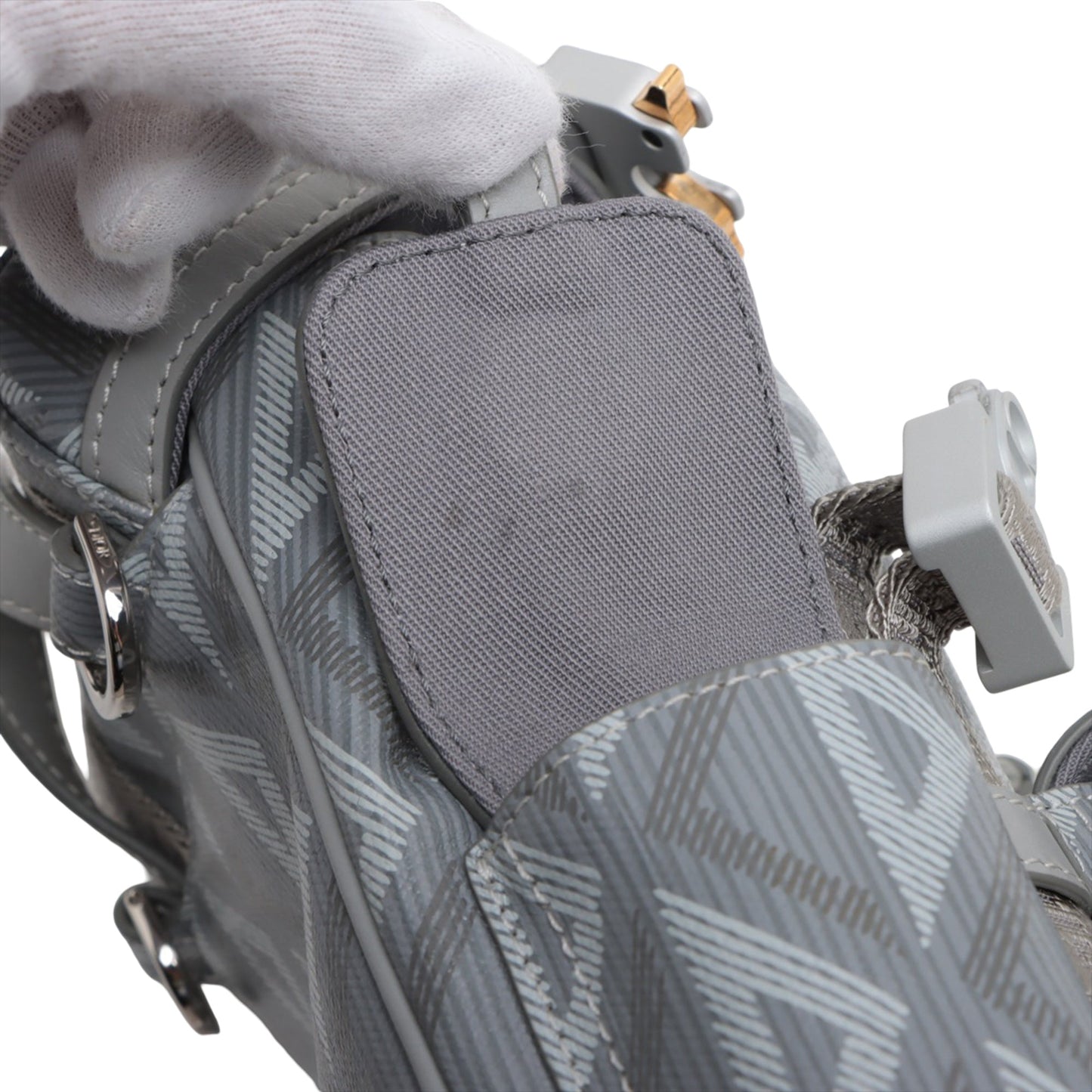 Dior Mini Coated Canvas CD Diamond Hit The Road Backpack