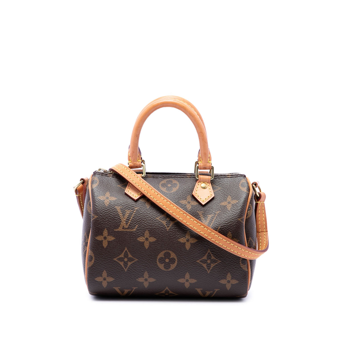 Louis Vuitton Monogram Nano Speedy Bandouliere