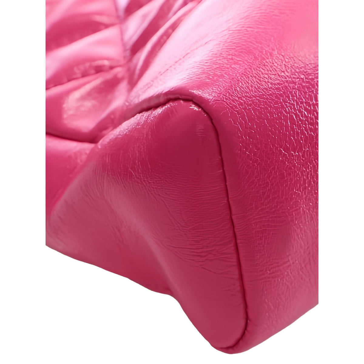 Chanel Large Quilted Glazed Calfskin 31 Shopping Bag — Pink