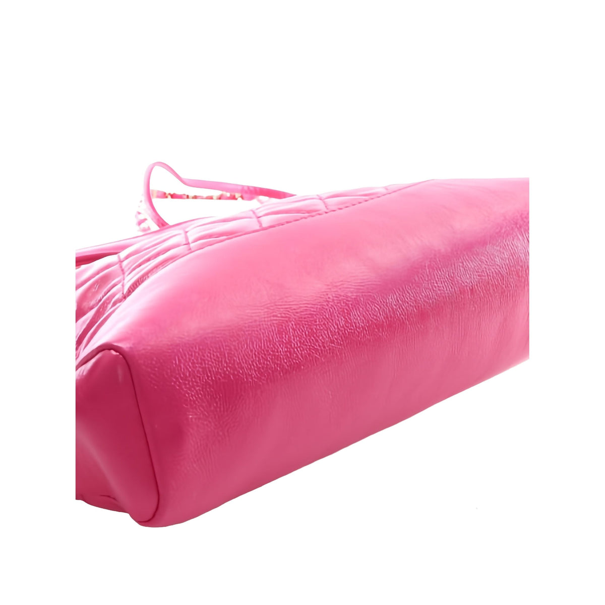 Chanel Large Quilted Glazed Calfskin 31 Shopping Bag — Pink
