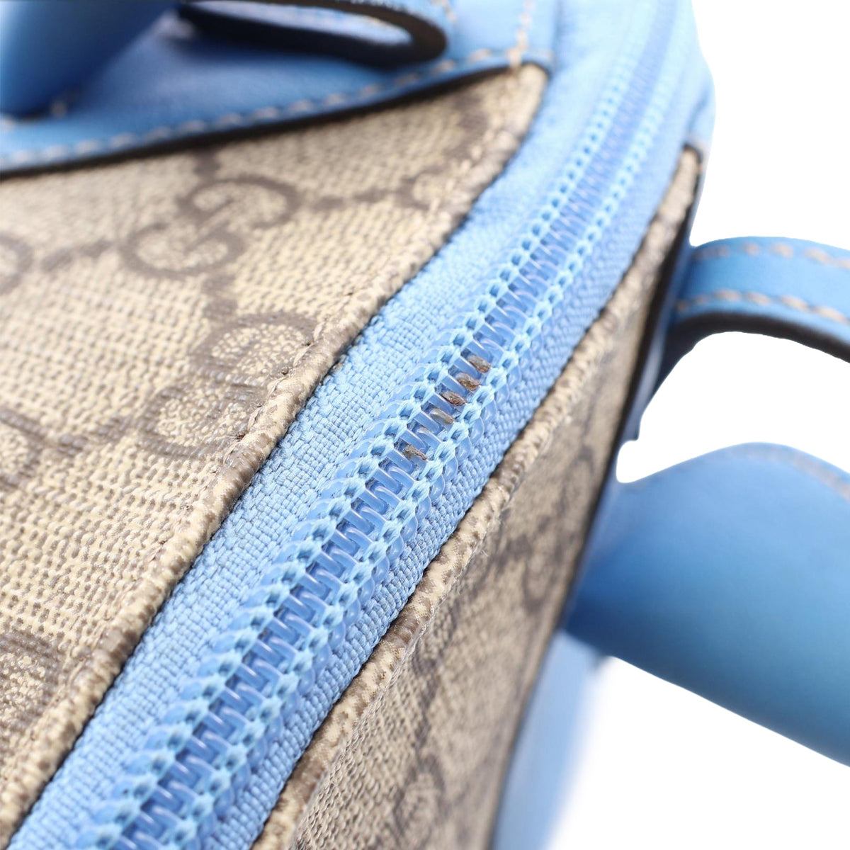 Gucci GG Supreme Zoo Handbag — Brown
