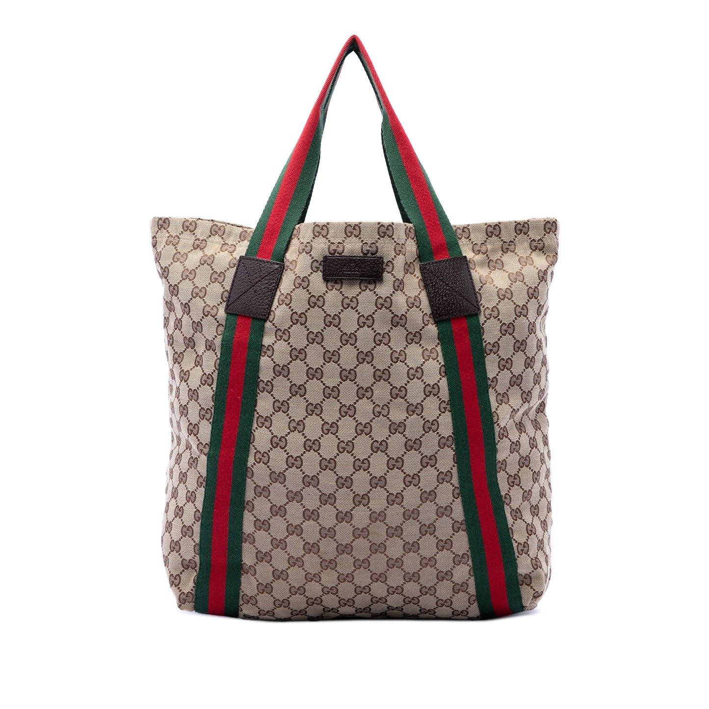 Gucci GG Canvas Web Tote