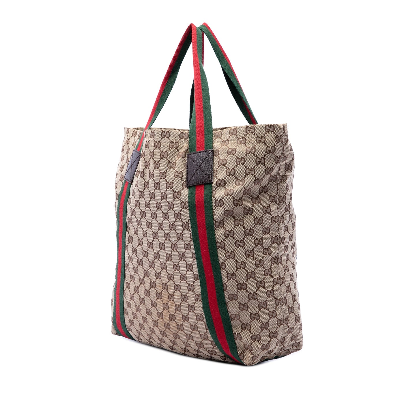 Gucci GG Canvas Web Tote