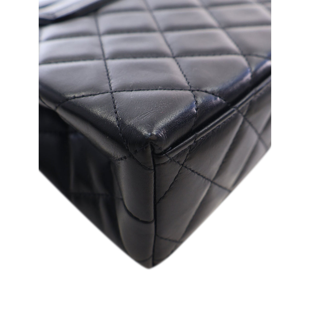 Chanel Nano Aged Calfskin Kelly Shopper Bag — Black