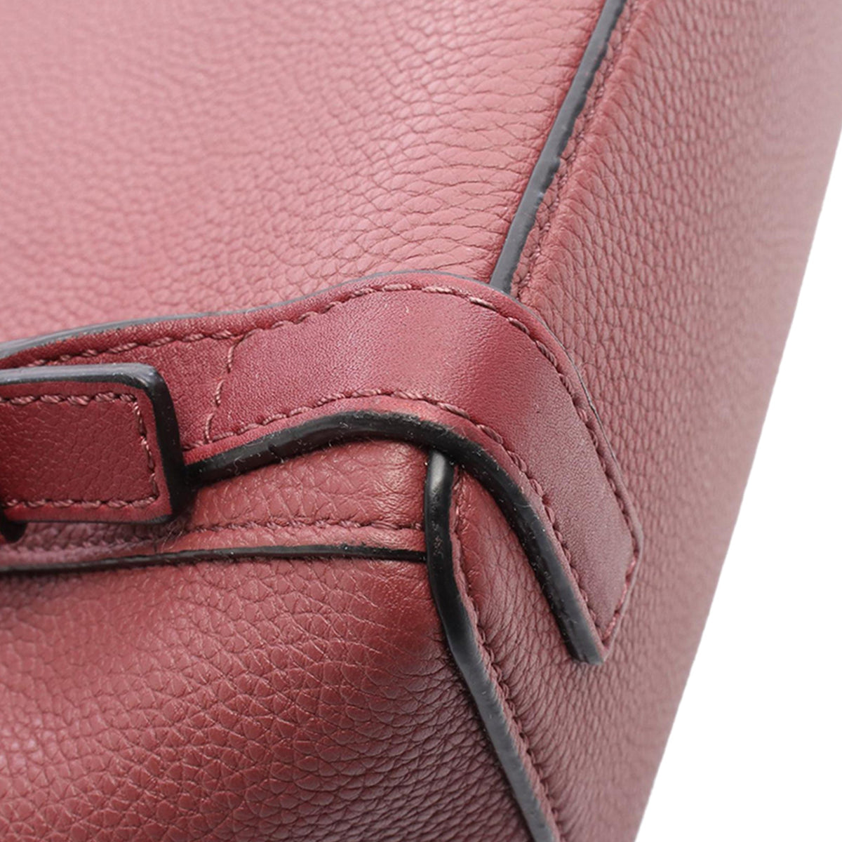 LOEWE Small Leather Goya Backpack — Red