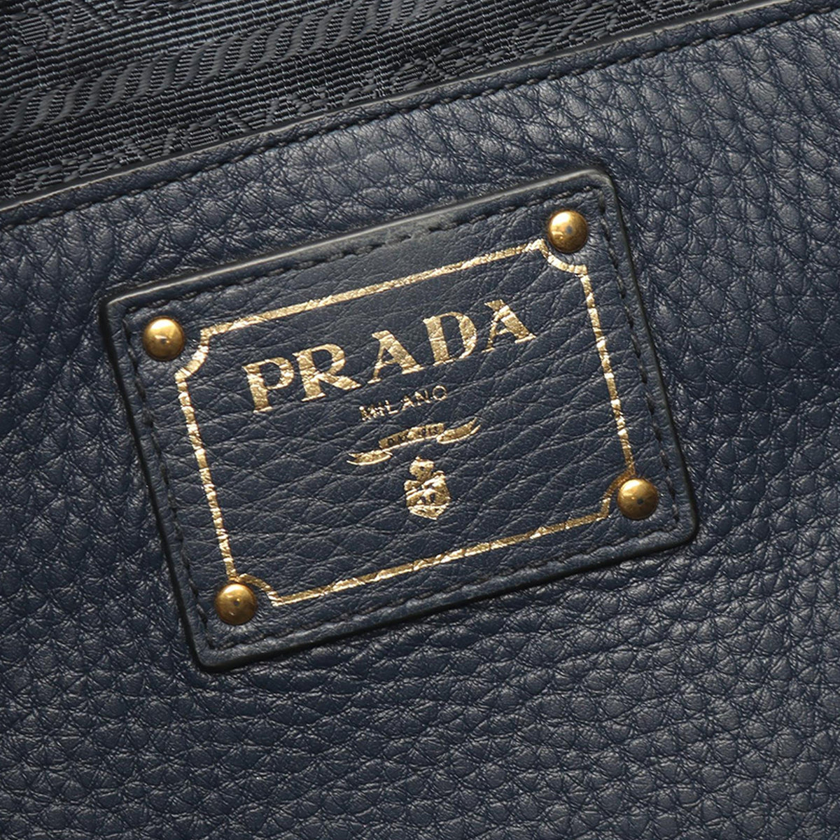 Prada Vitello Daino Open Convertible Tote