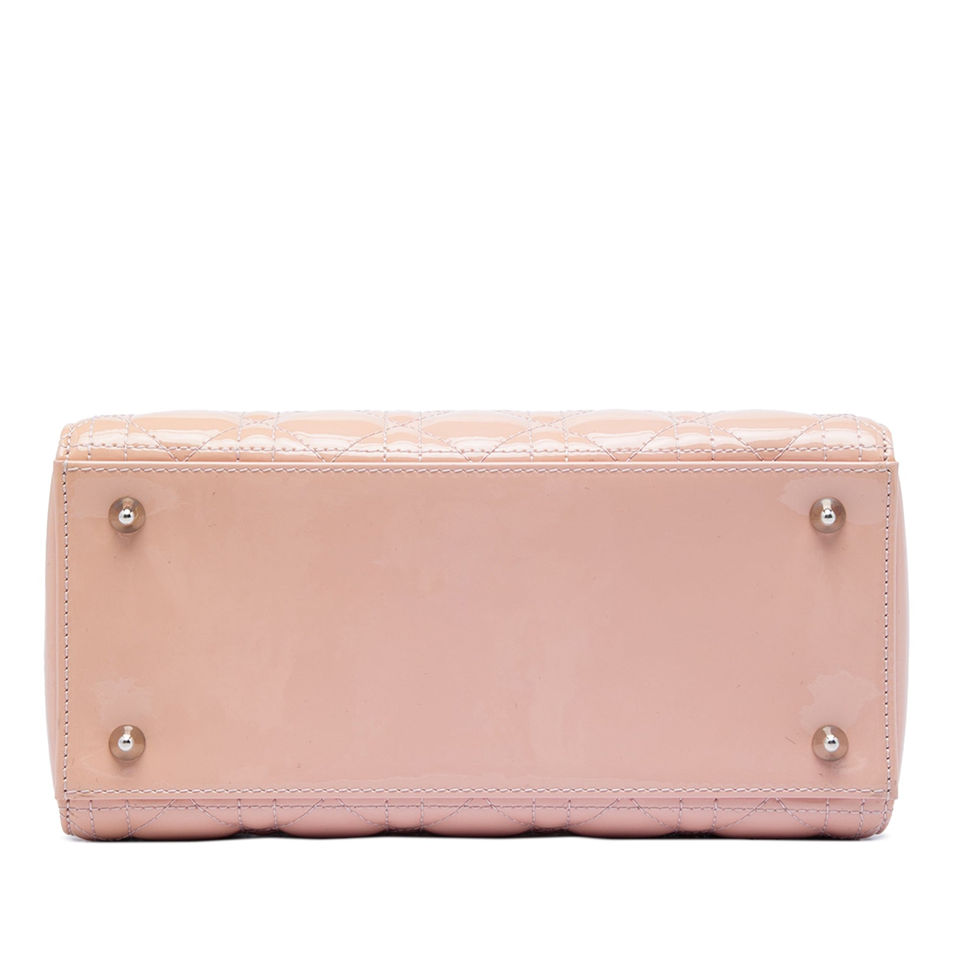 Dior Medium Patent Cannage Lady Dior