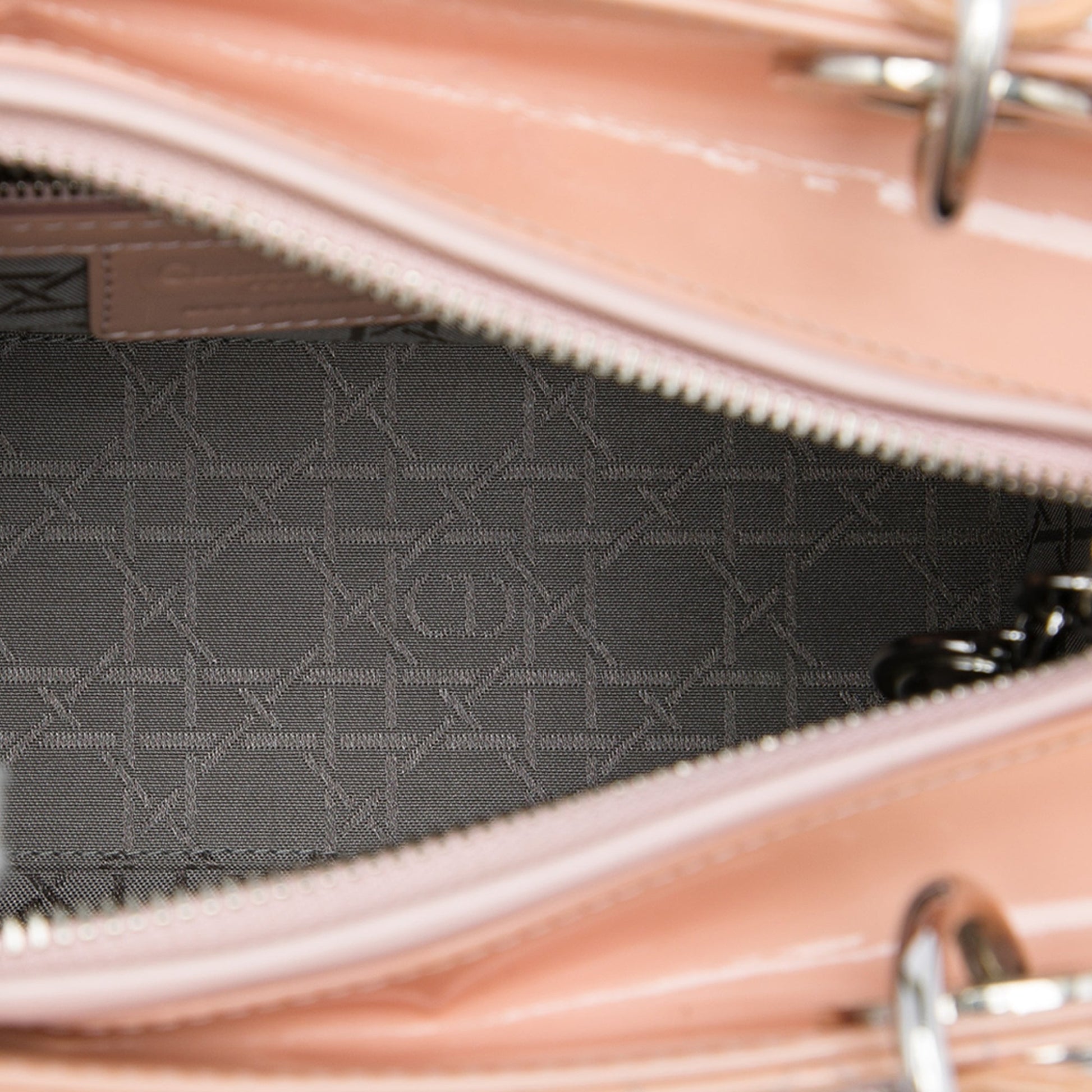 Dior Medium Patent Cannage Lady Dior
