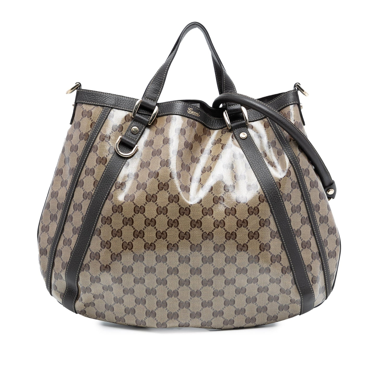 Gucci GG Crystal Abbey D Ring Convertible Tote