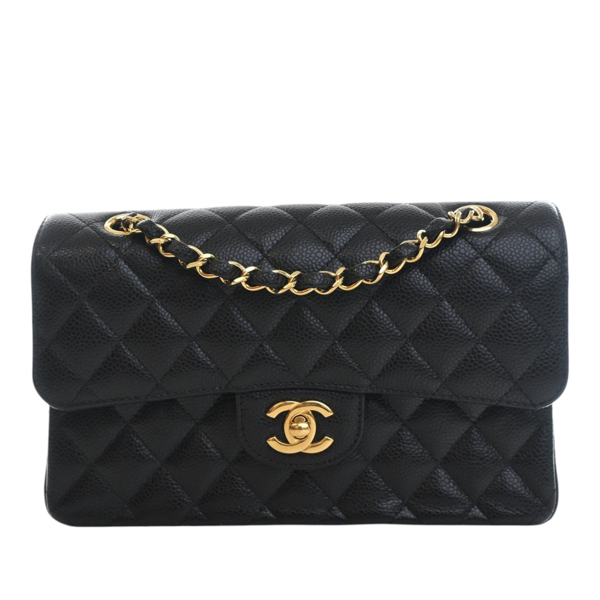 Chanel Small Classic Caviar Double Flap