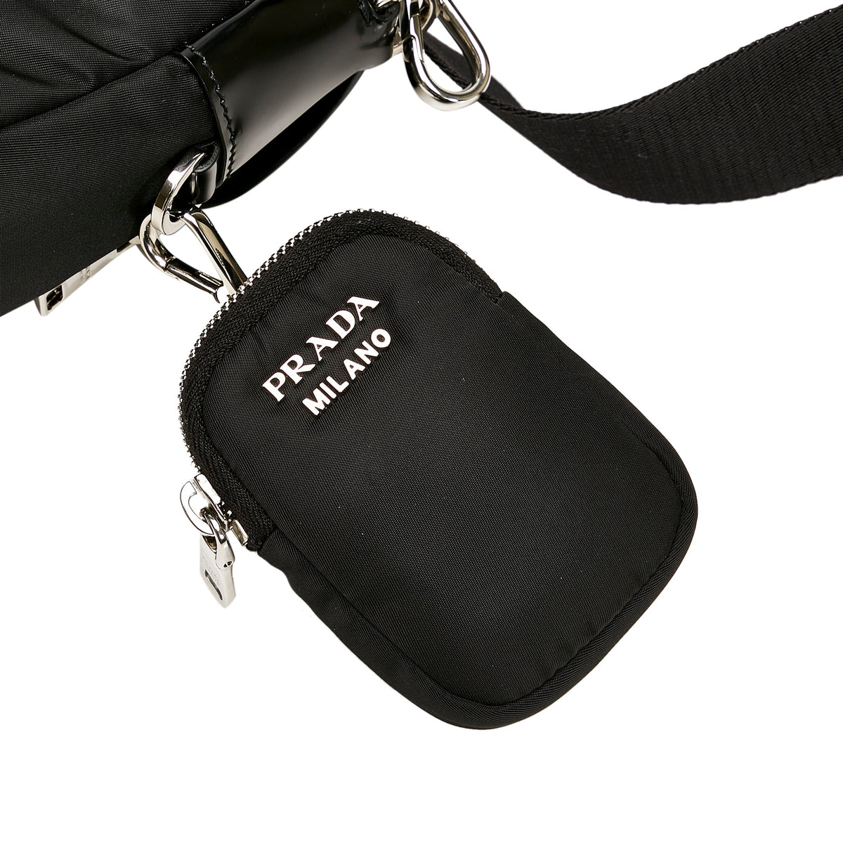 Prada Re-Nylon & Spazzolato Pocket Crossbody