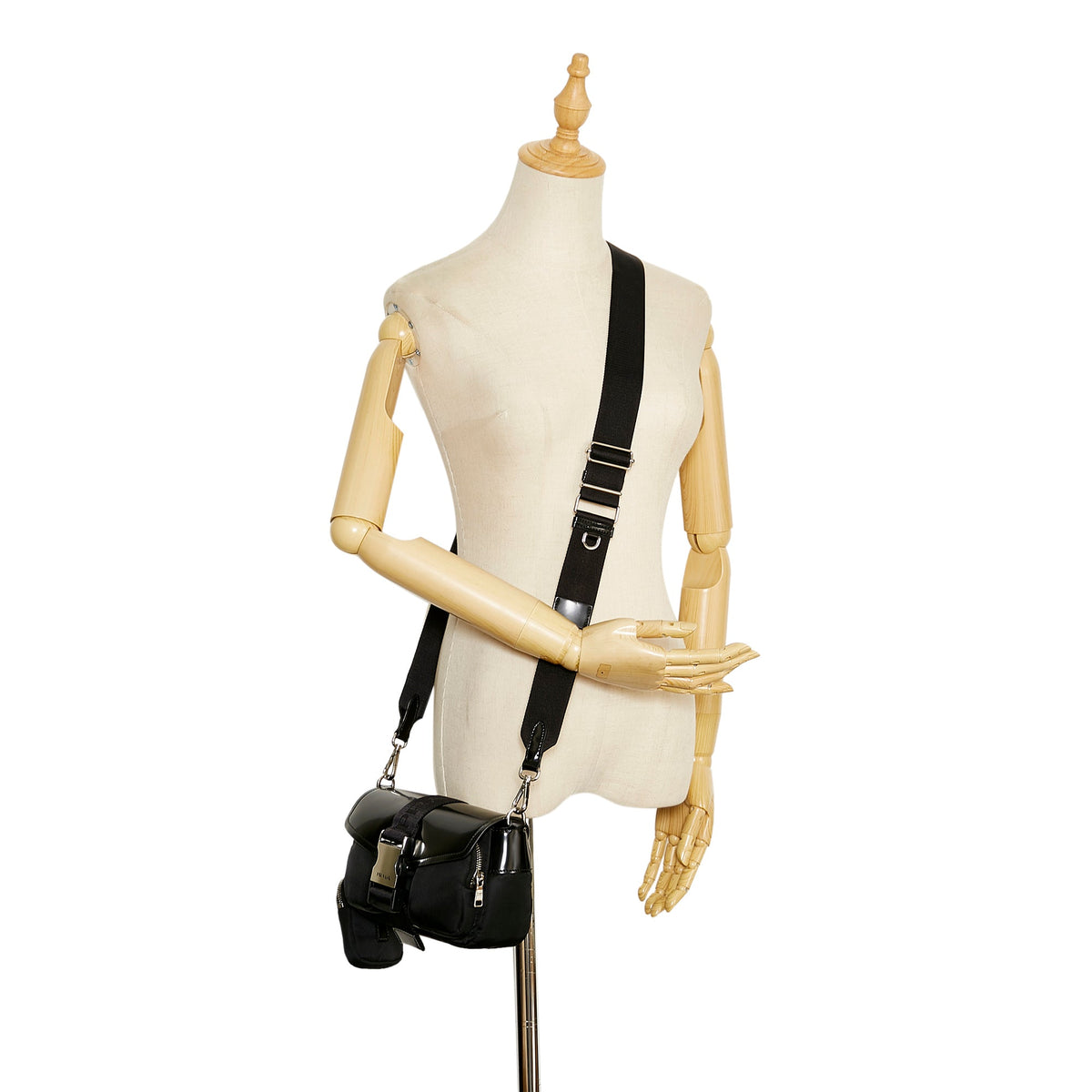 Prada Re-Nylon & Spazzolato Pocket Crossbody