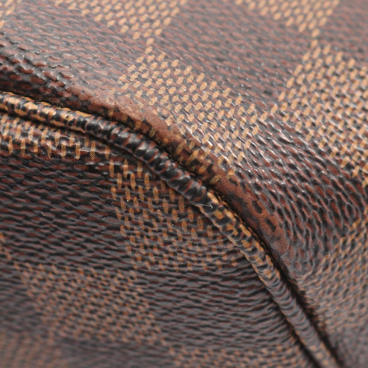 Louis Vuitton Damier Ebene Neverfull PM — Brown