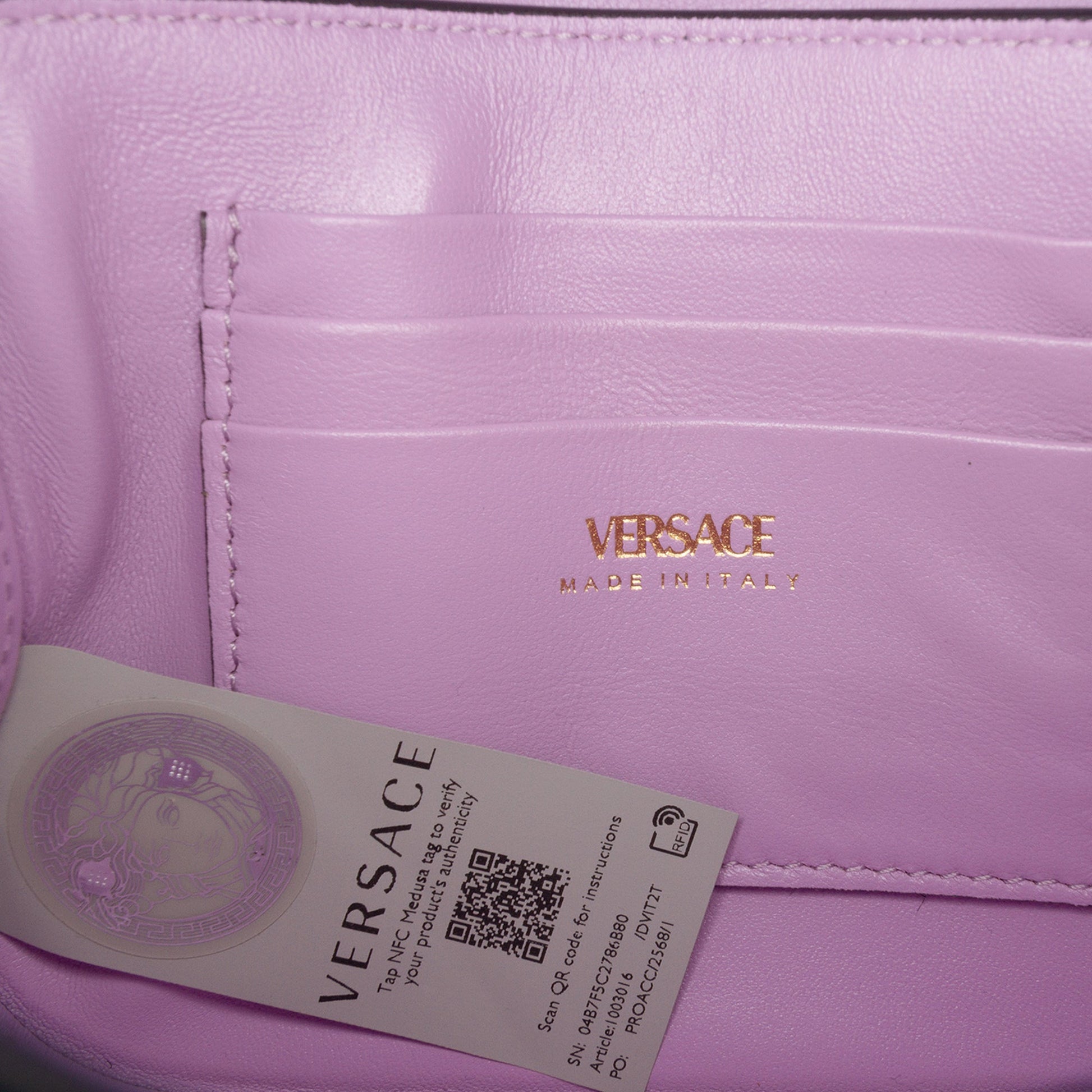Versace Mini Leather La Medusa Satchel