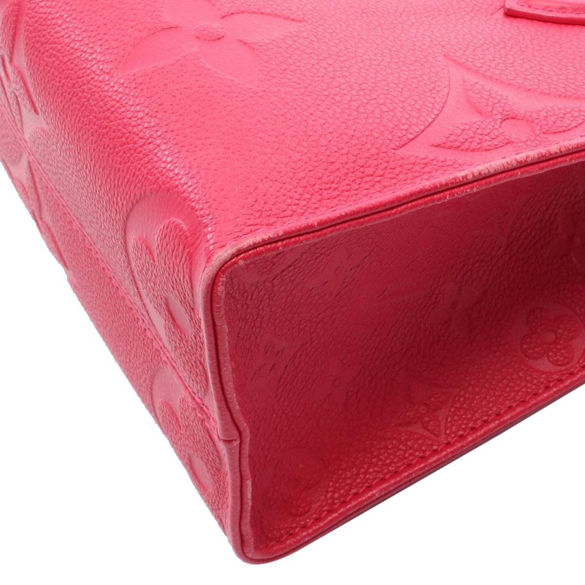 Louis Vuitton Monogram Giant Empreinte Onthego PM — Pink