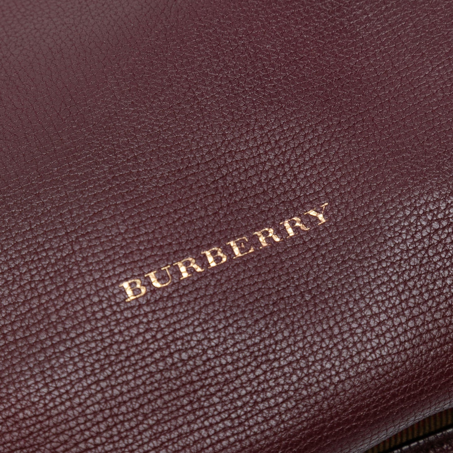 Burberry Small Grainy Calfskin and House Check Canvas Bingley Crossbody