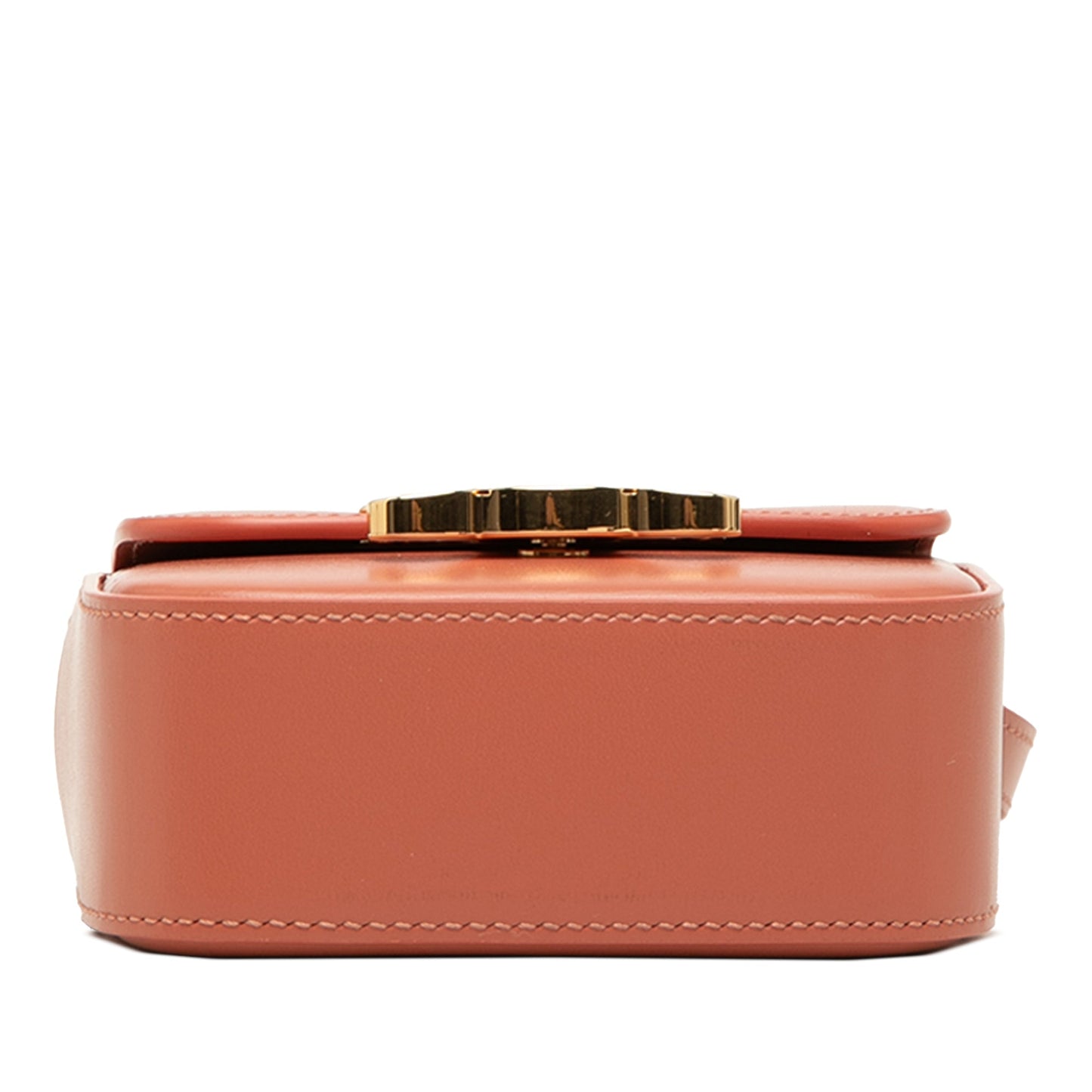 Celine Mini Shiny Calfskin Triomphe Crossbody