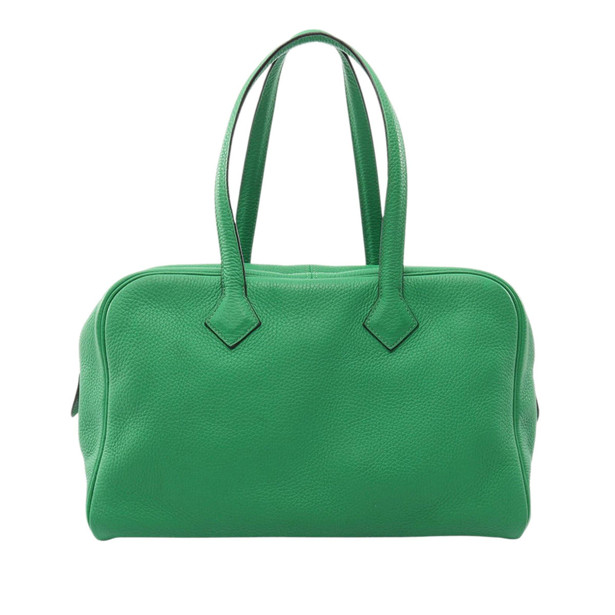 Hermès Clemence Victoria II 35 — Green