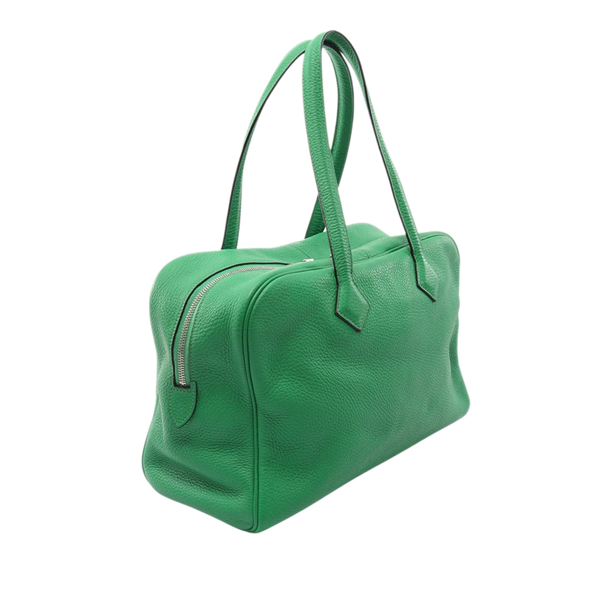 Hermès Clemence Victoria II 35 — Green