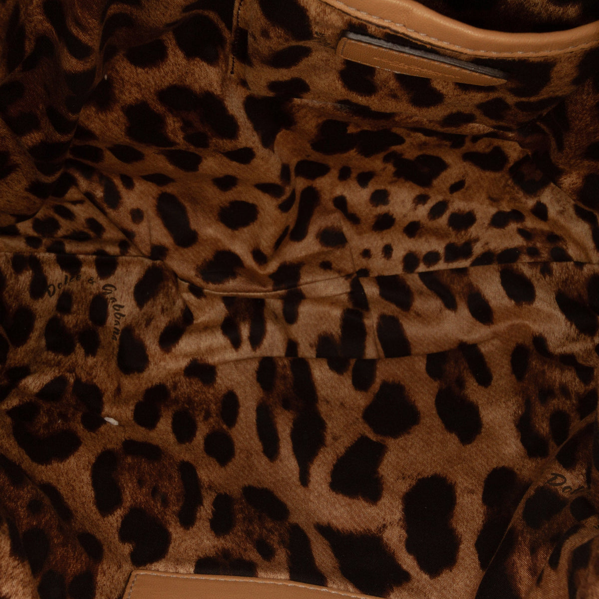 Dolce & Gabbana Leather Miss Lexington Hobo