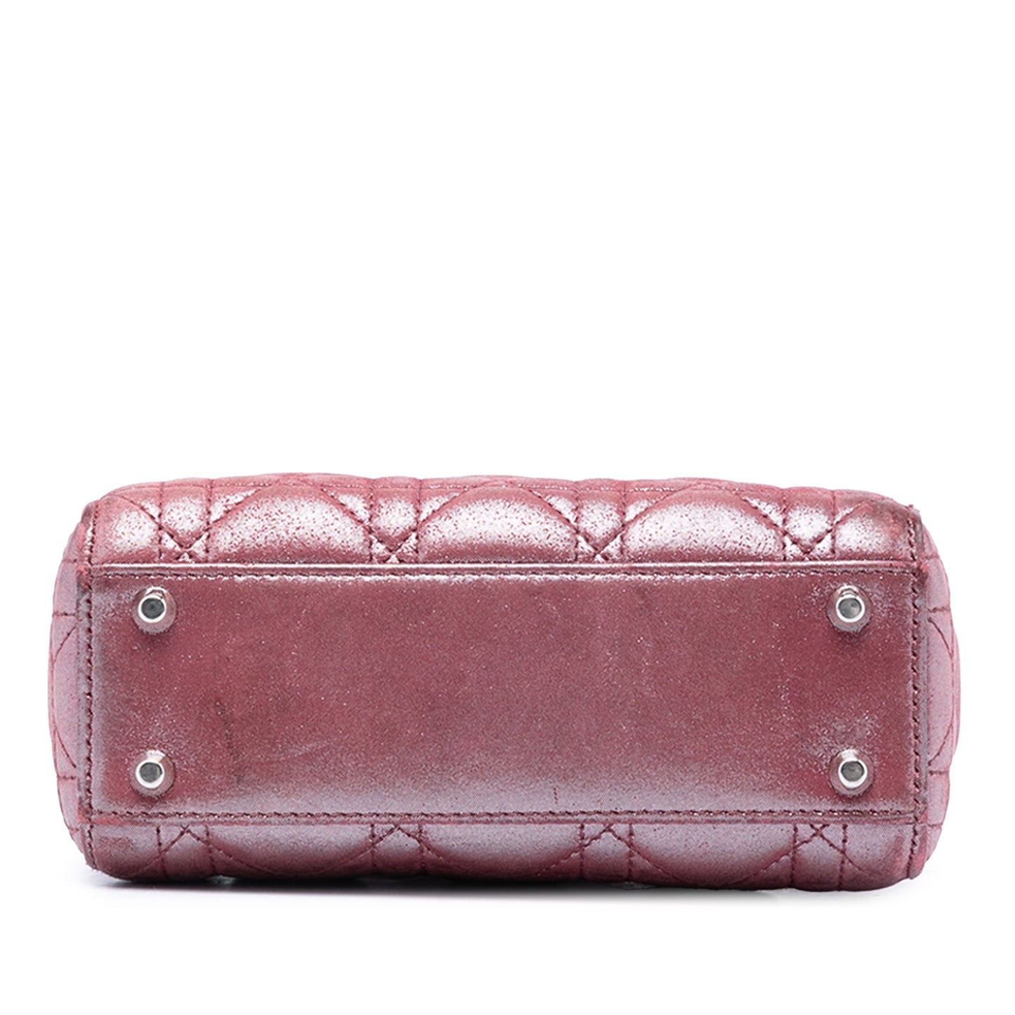 Dior Mini Iridescent Lambskin Cannage Lady Dior