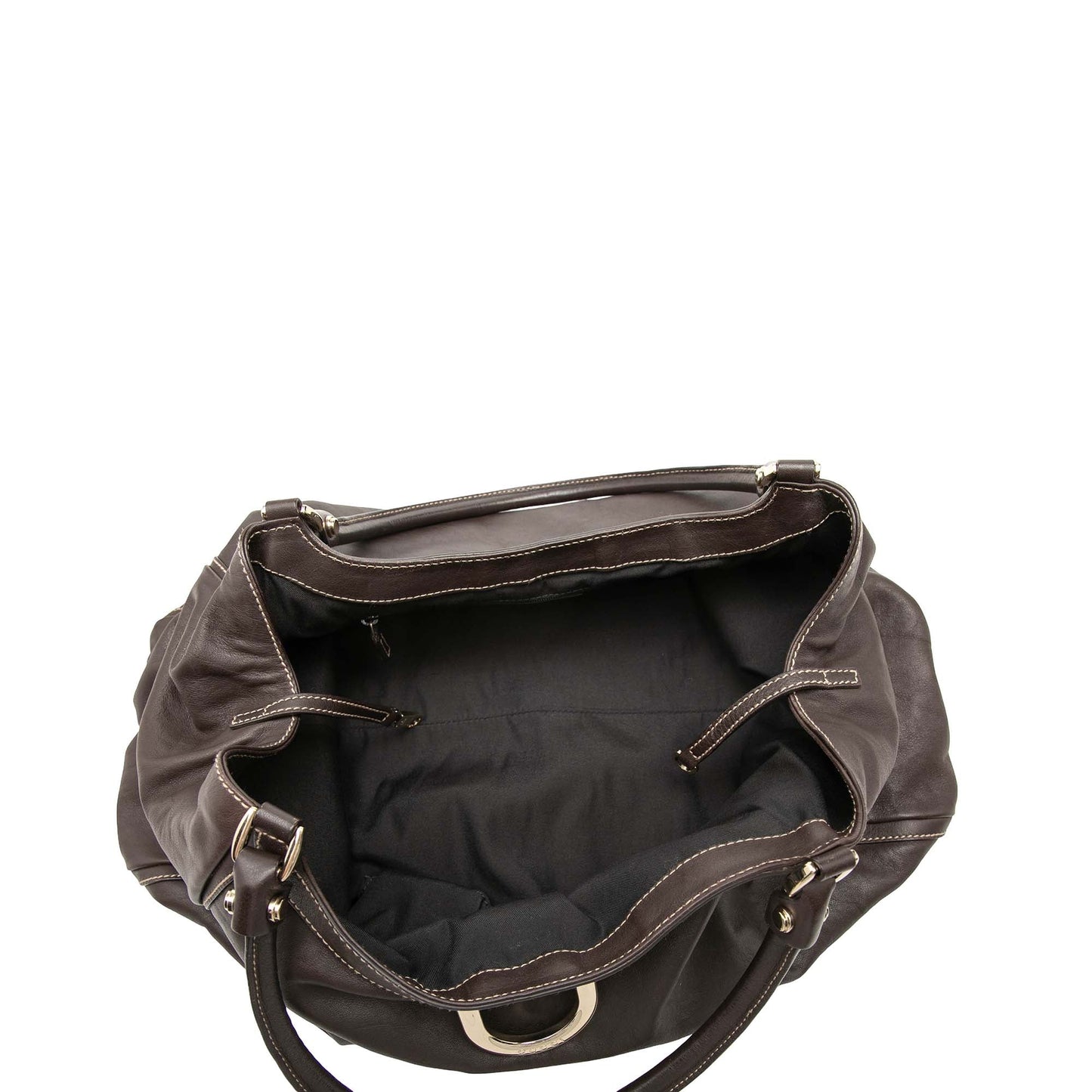 Gucci Large Calfskin Abbey D Ring Shoulder Bag