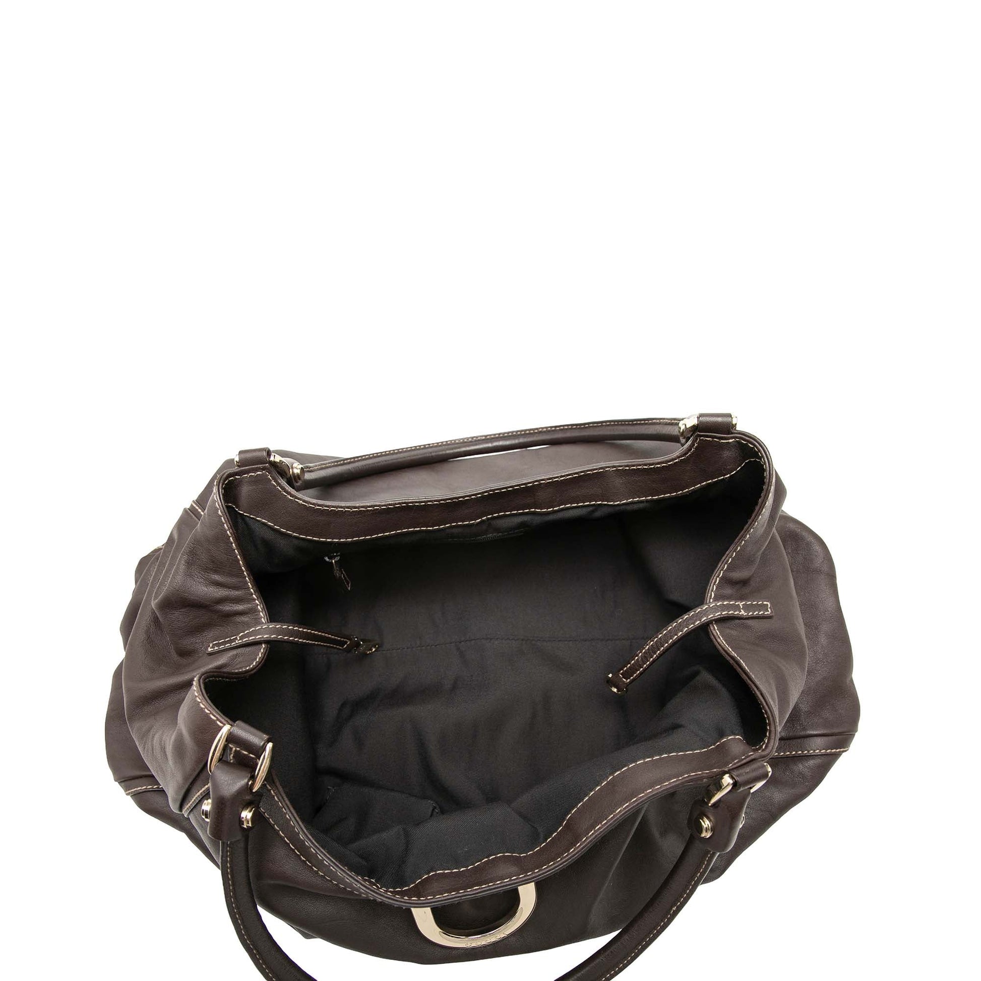 Gucci Large Calfskin Abbey D Ring Shoulder Bag