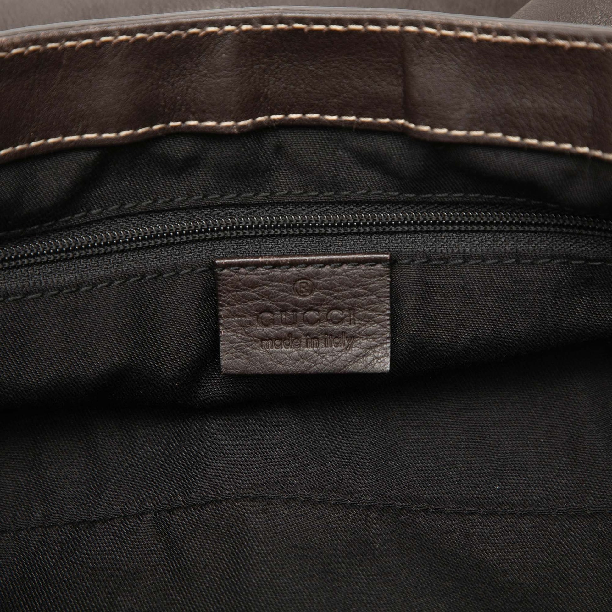 Gucci Large Calfskin Abbey D Ring Shoulder Bag