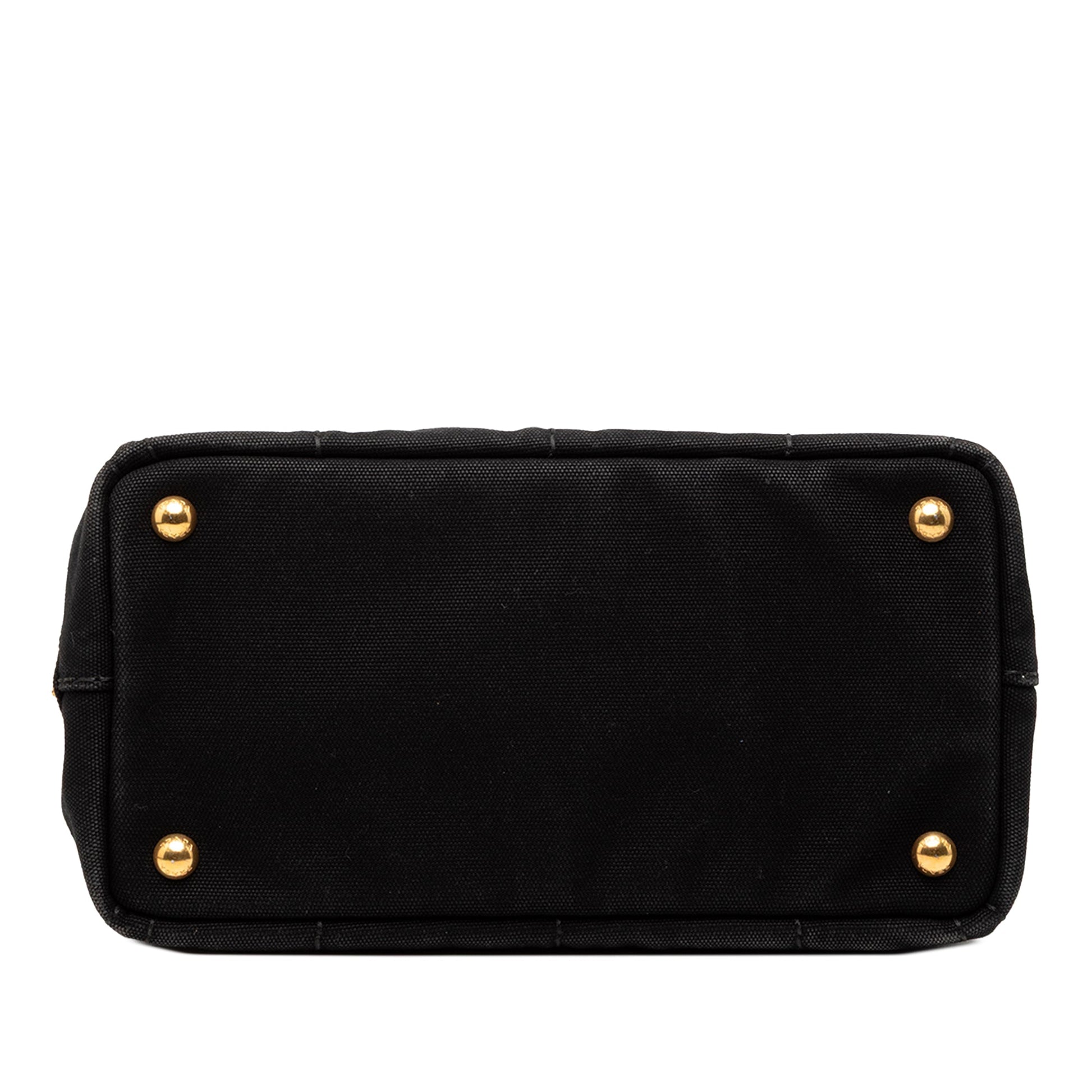 Prada Small Canvas Canapa Logo Satchel