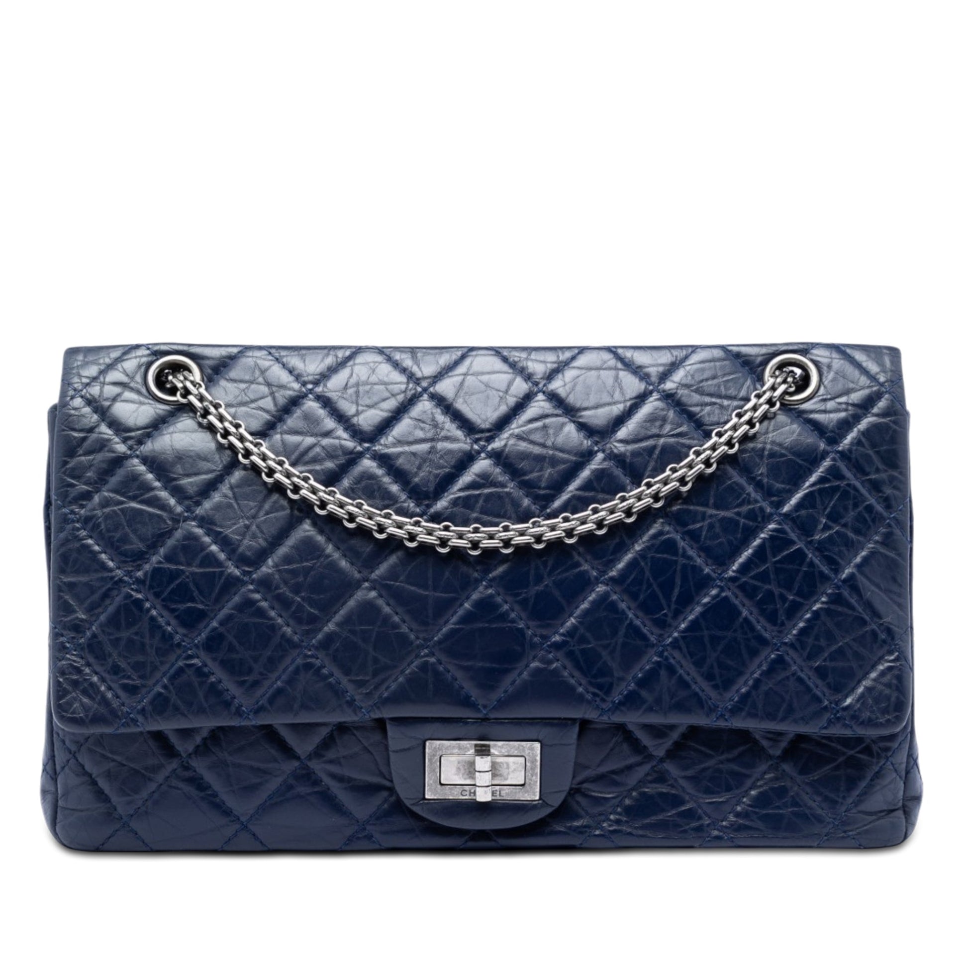 Chanel Quilted Aged Calfskin Reissue 2.55 Double Flap 227