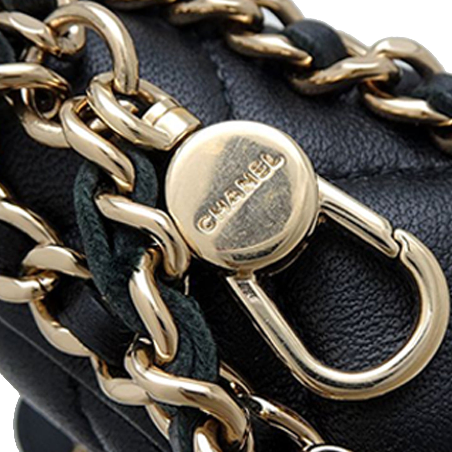 Chanel Mini Quilted Lambskin Chain Around Hook Hobo