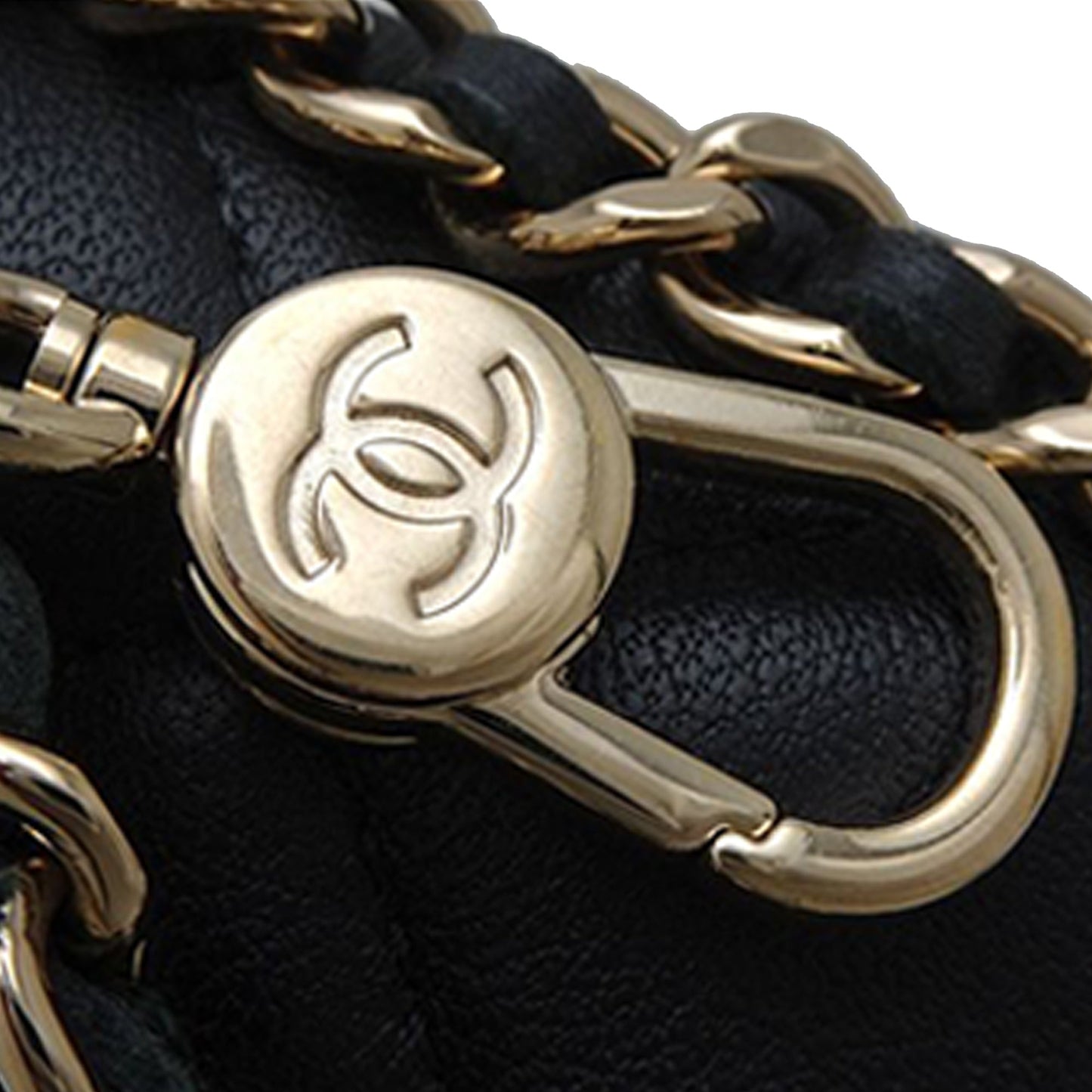 Chanel Mini Quilted Lambskin Chain Around Hook Hobo