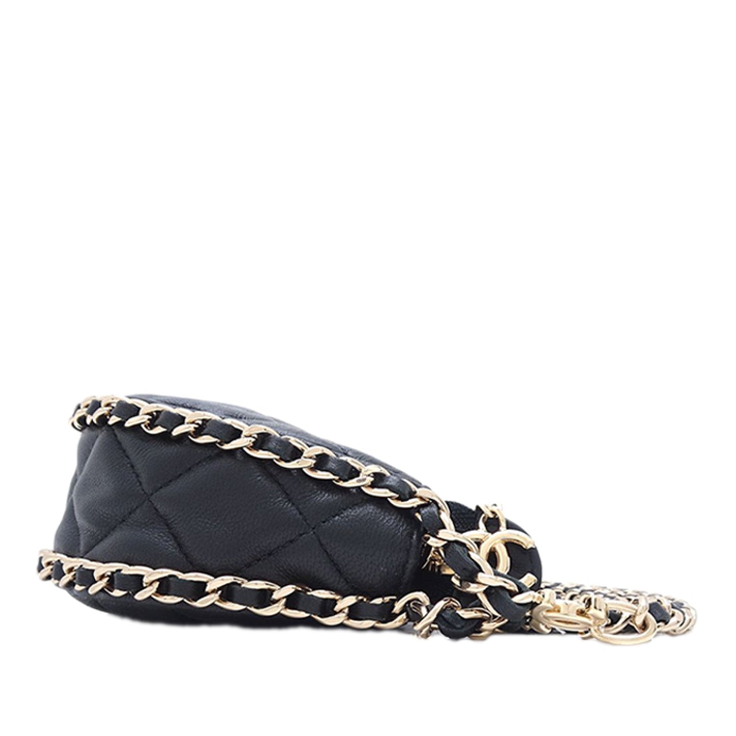 Chanel Mini Quilted Lambskin Chain Around Hook Hobo