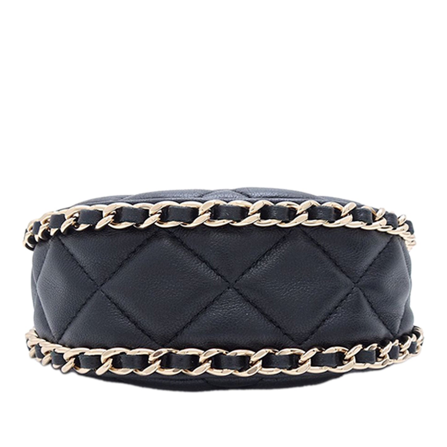 Chanel Mini Quilted Lambskin Chain Around Hook Hobo